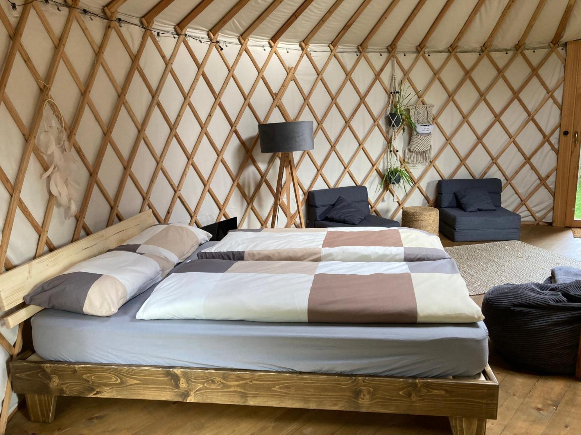 Aughavannagh Yurt Glamping Aughrim Exterior foto